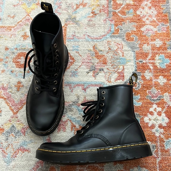 Dr. Martens Shoes - Dr. Martens Zavala Black Boots